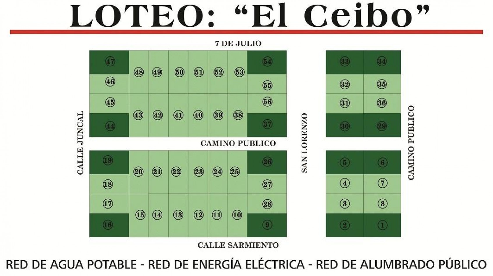 Terreno de 228 m2 Alvarez