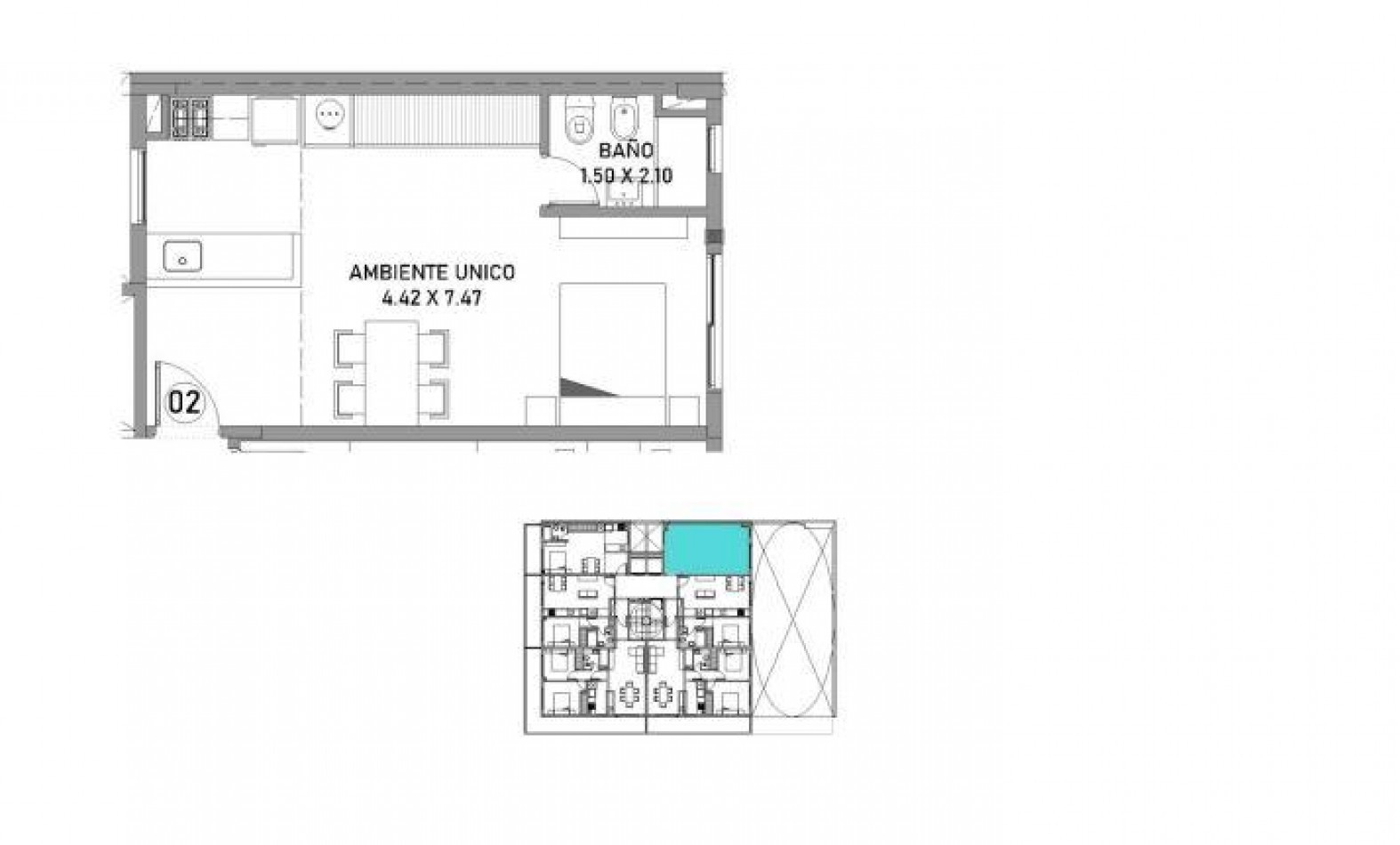 Monoambiente con Amenities Avellaneda 1300 20% de Entrega y Financiacion